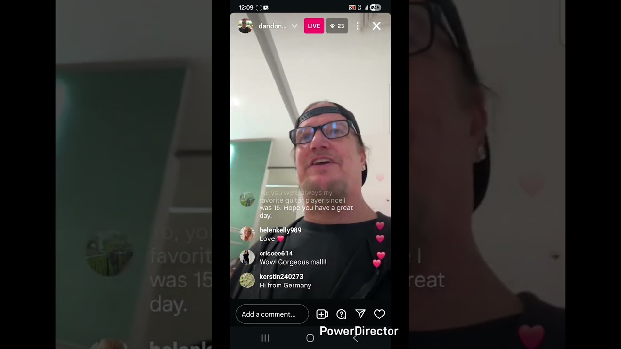 DAN DONEGAN IG LIVE PARIS