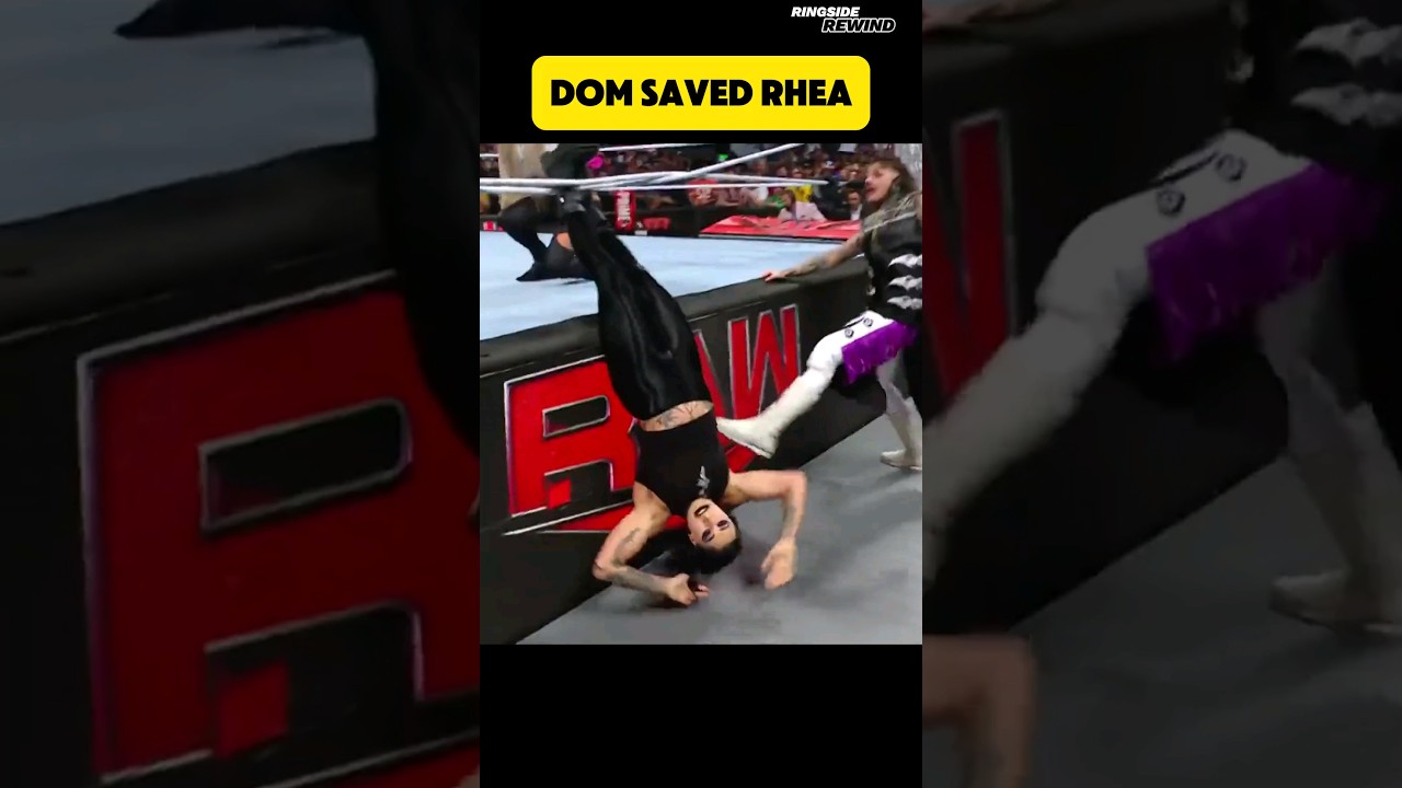 Dominik Saved Rhea Ripley From a Serious Injury😊