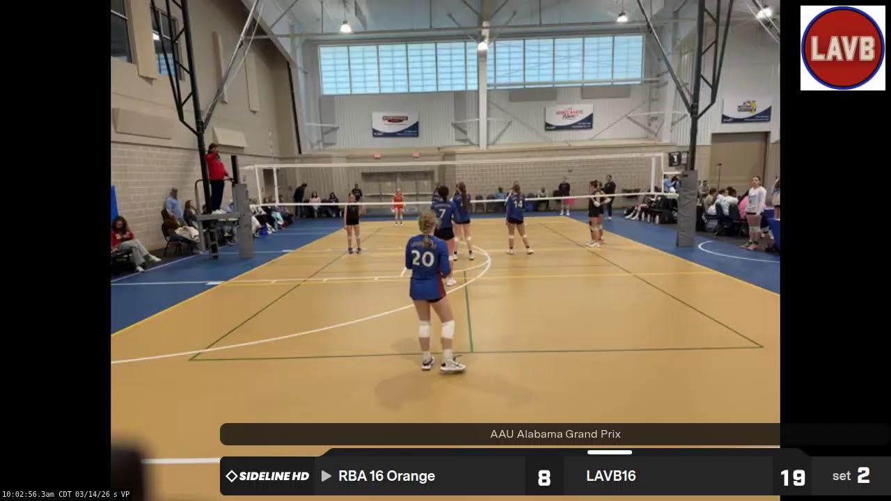 LAVB16 vs. RBA 16 Orange (2026.03.14)