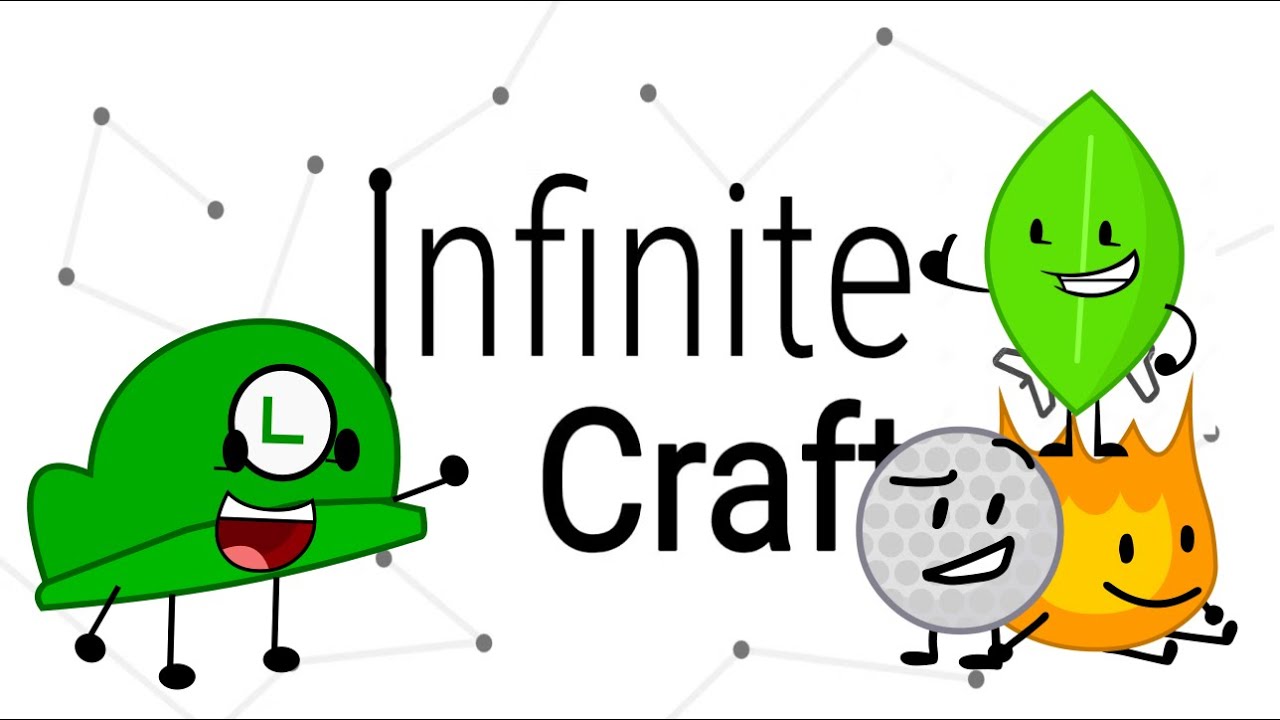Making BFDI characters in Infinite Craft