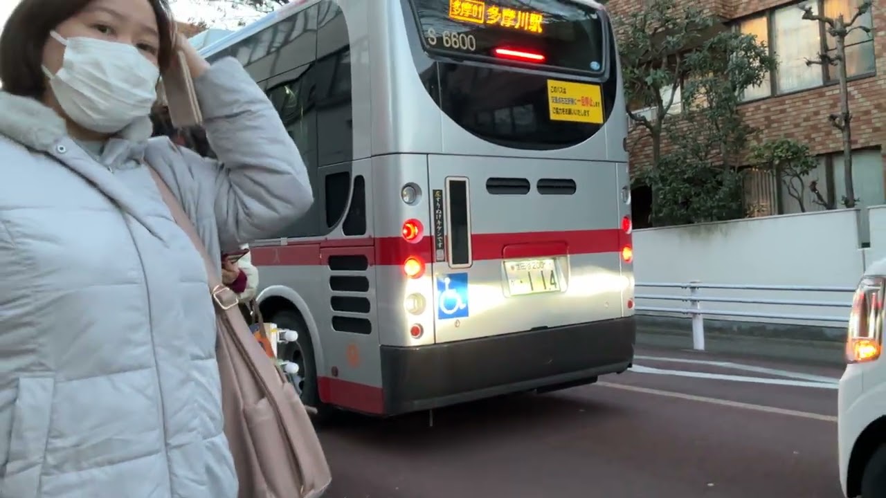 東急バス　S6600 八雲発車
