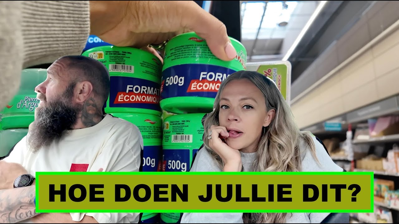 Bij CARREFOUR shoppen en vakantie STRUGGLES...