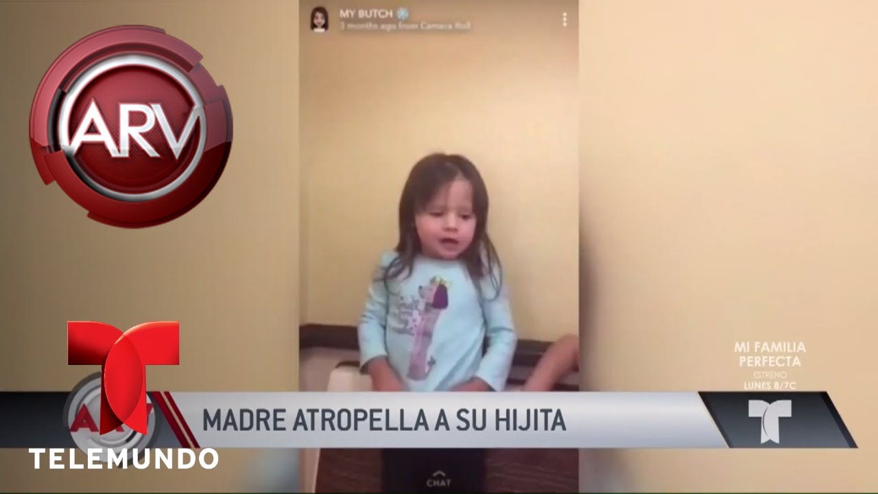 Madre atropelló a su hijita por accidente | Al Rojo Vivo | Telemundo