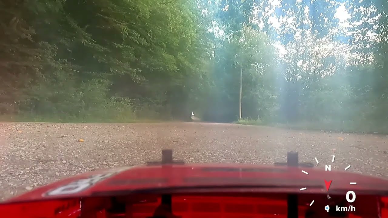 Tamiya TA07 Pro street racer conversion brushless: Speedtest with cockpit view