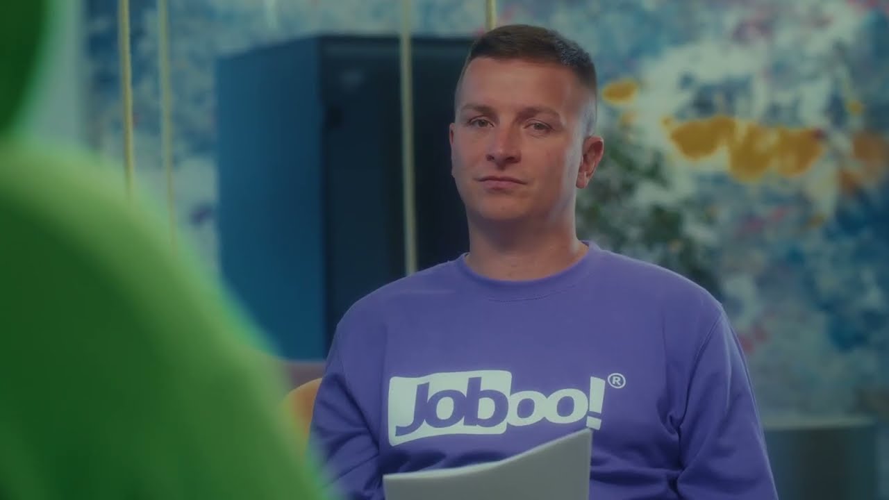 JOBOO!® TV-Spot mit Aaron Troschke - Bewerber mit Biss!