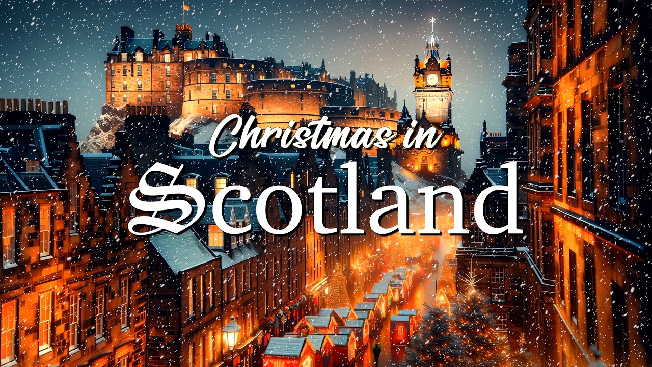 *New Music!* An Unforgettable Celtic Christmas in Scotland | Ancient Winter Music & Snowy Highlands