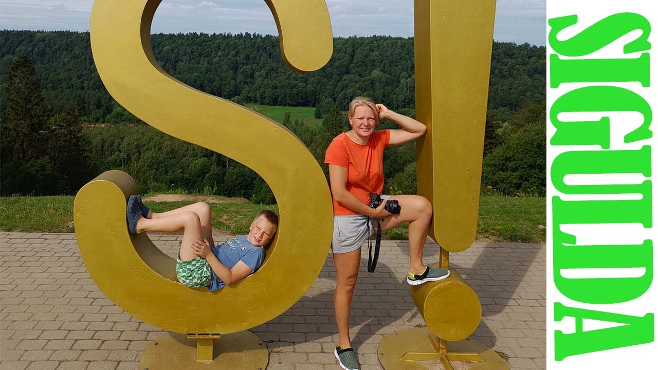 На автодоме по Европе. Сигулда. Латвия.
