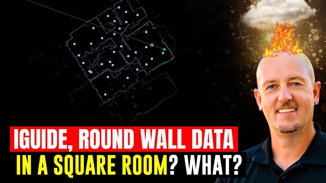 iGuide, round wall data in a square room? WHAT?