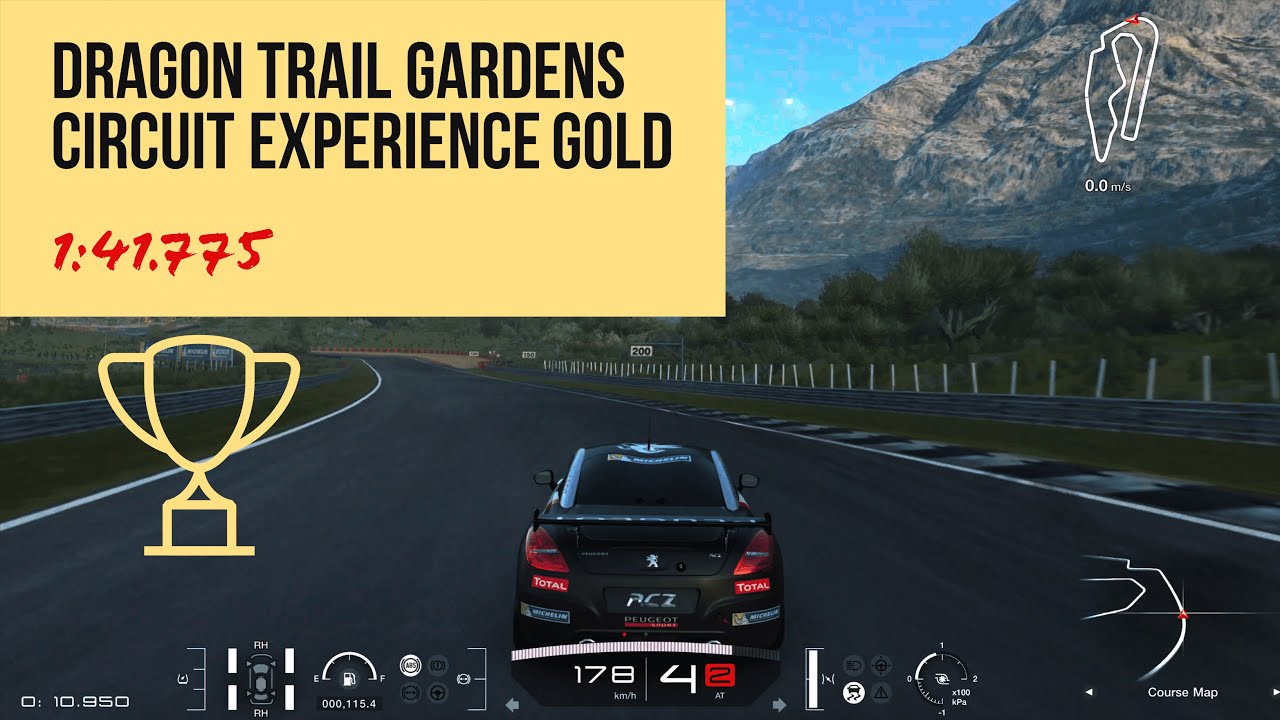 How to get GOLD guide || Dragon Trail Gardens Circuit Experience #gt7 #granturismo #gaming #tutorial