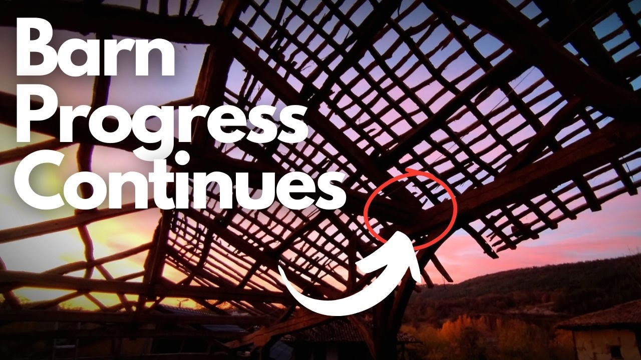 The saga of the barn roof continues : Bulgaria Property Renovation