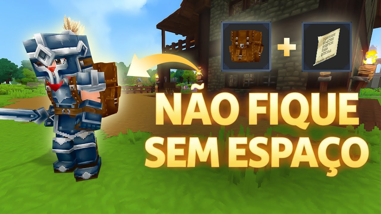 Upgrade de Mochila em Hytale: Carregue MUITO Mais Itens