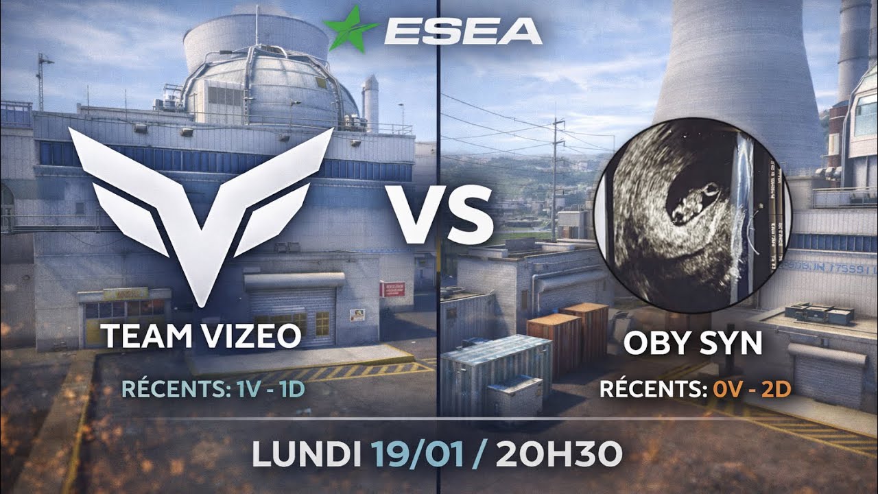 ESEA s56 week 2 match 3 - Vizeo VS OBY SYN - Cast Fulk0r Turdi
