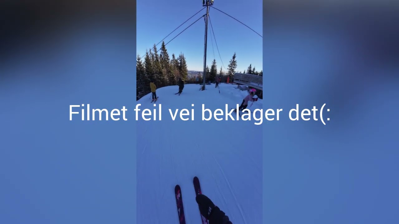 Ski på lifjell skisenter