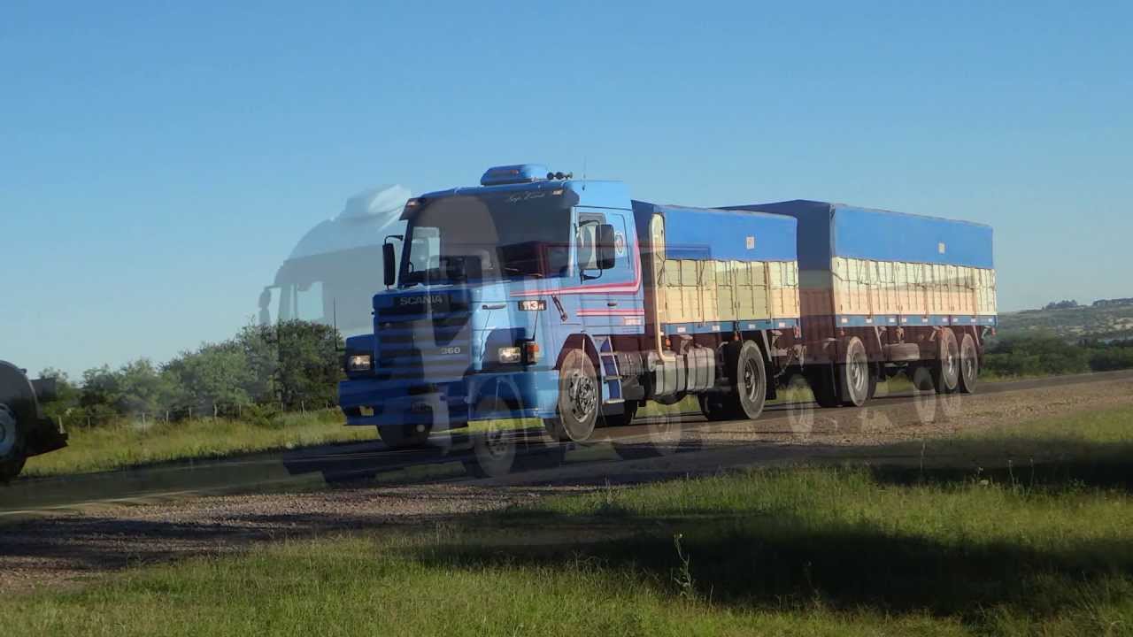 CAMIONES ARGENTINOS,CHILENOS Y BRASILEÑOS EN LA PAMPA PARTE 24