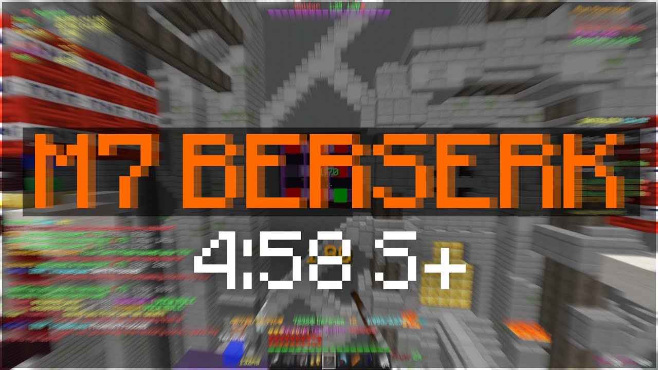 (4:58) M7 Berserk POV | Hypixel Skyblock M7