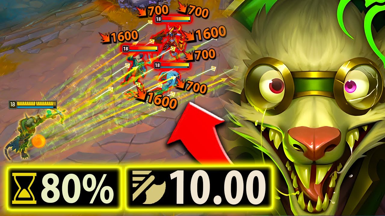 10.00 Attack Speed URF Twitch