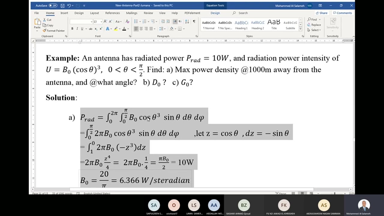 Radiowave Lecture 9