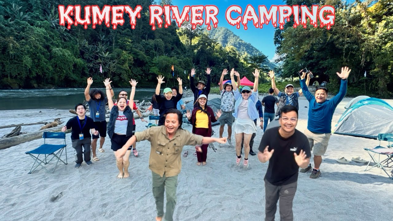 Magical Kumey River Camping Experience | Discovering Parsi Parlo’s Hidden Waterfall & Giant Stone