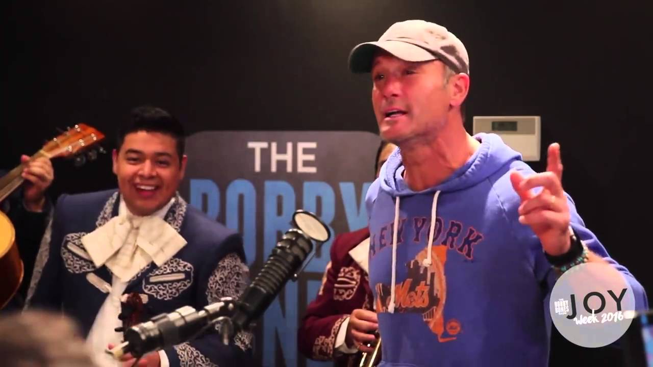 Tim McGraw With Mariachi Band-Before the Next Teardrop Falls