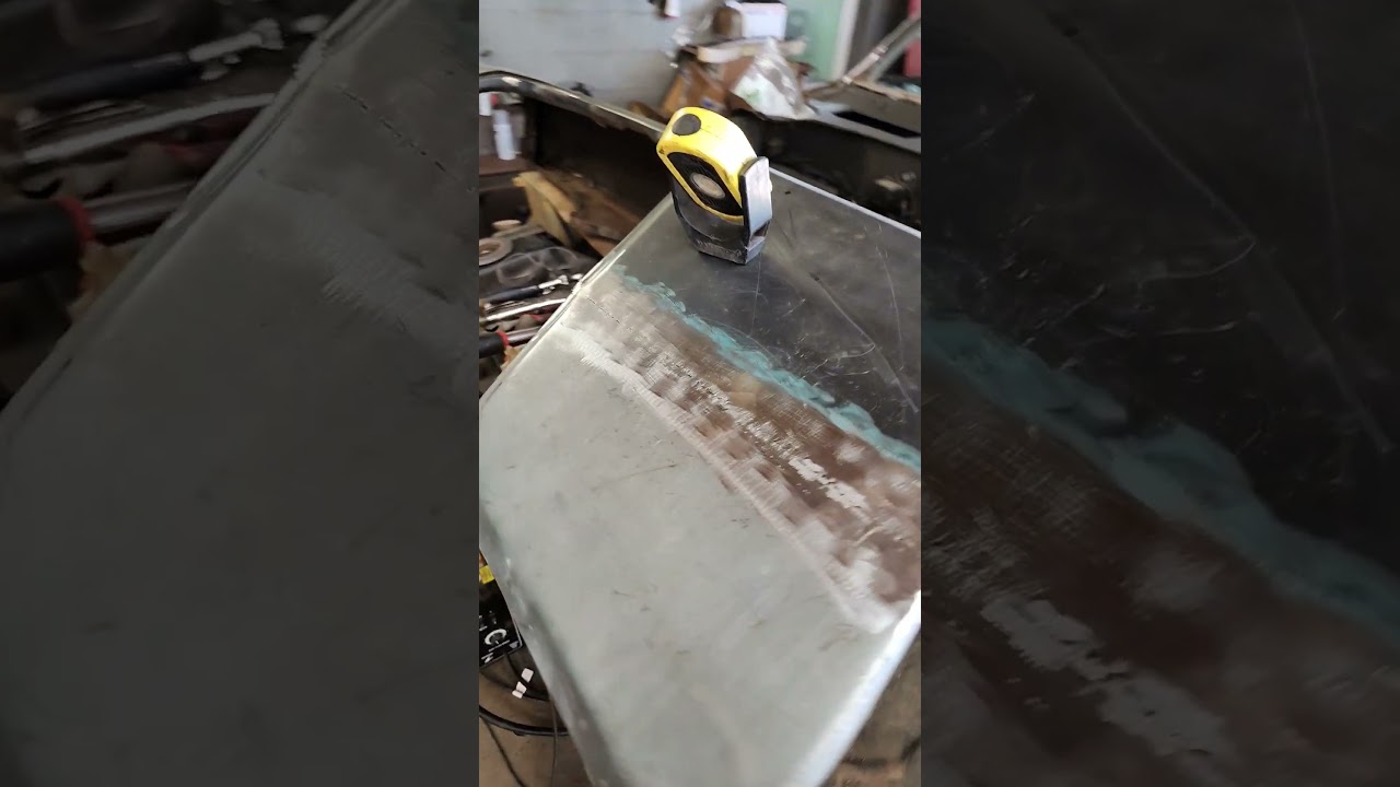 One fender patch done #welding #bodywork #rust