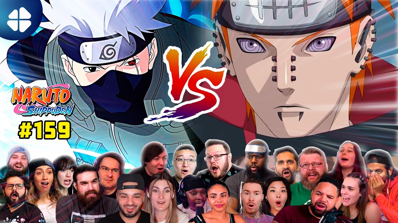 Shippuden Episode 159 Mega Reaction Mashup | ナルト 疾風伝] [海外の反応]