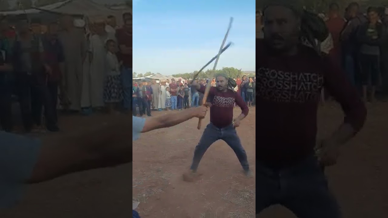 رياضة العصا شيخ كمال بلعوج في وعدة مهايدية