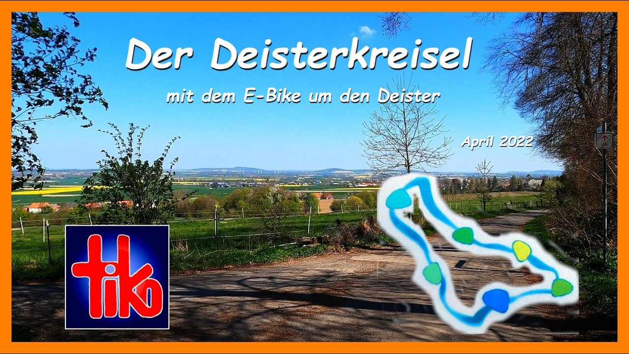 Der Deisterkreisel - mit dem E-Bike um den Deister (April 2022)