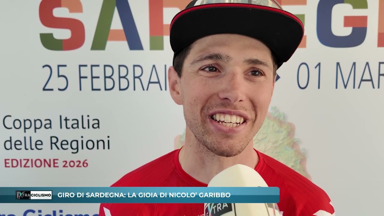 Giro di Sardegna / Tappa 1: la gioia di Nicolò Garibbo
