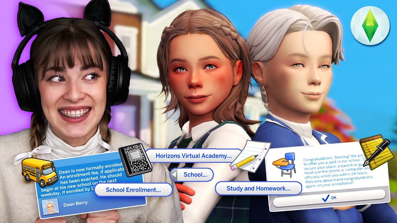 MUST Have School Mods for The Sims 4 KIDS!! 🤩📝| The Sims 4