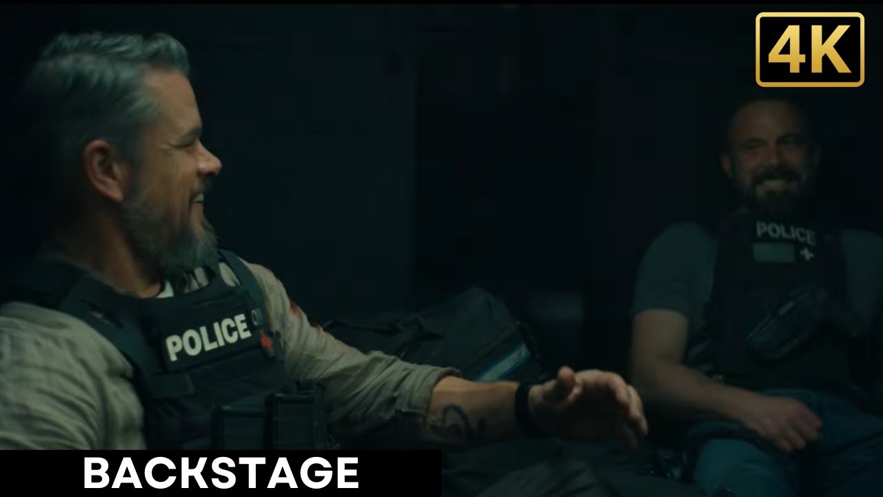 THE RIP - Matt Demon & Ben Affleck Laughing Behind The Scenes