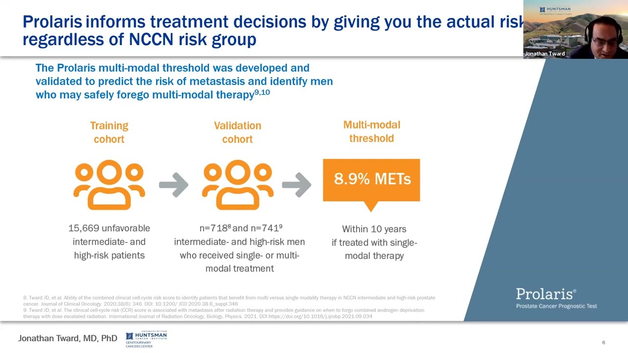 Webinar: Predicting Benefit of ADT with RT in Prostate Cancer