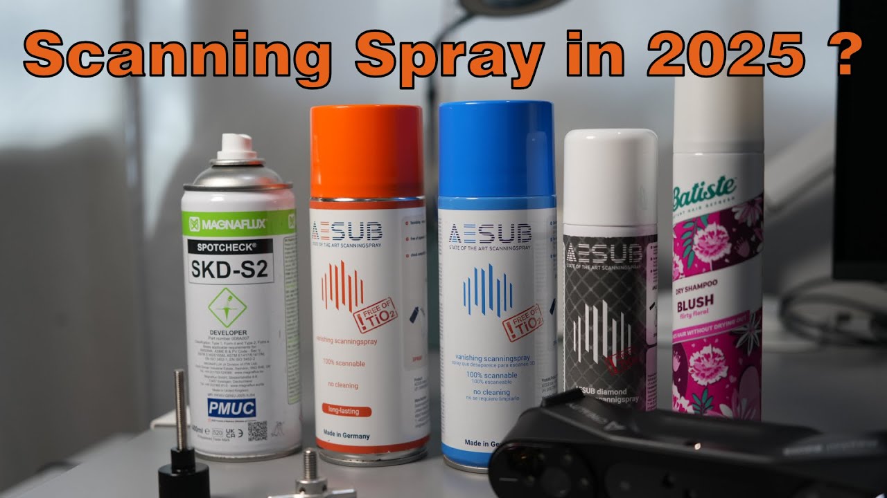 Best 3D Scanning Spray in 2025 Or Skip It Altogether? (AESUB - SKD S2 - Dry Shampoo)