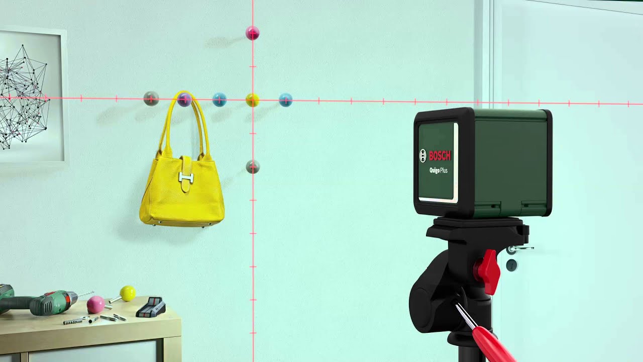 How to: Paint Stripes on Walls—with the Bosch Cross Line Laser Quigo Plus