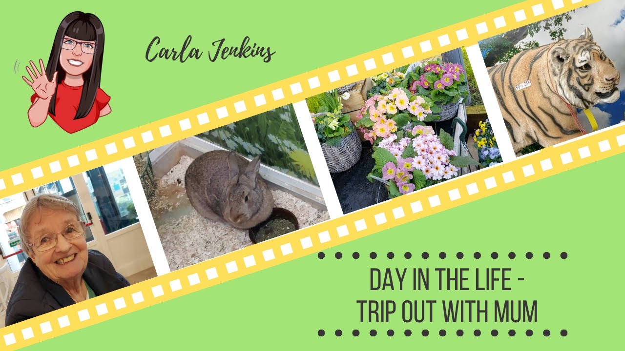 COME TO THE GARDEN CENTRE WITH US! DITL VLOG | CARLA JENKINS