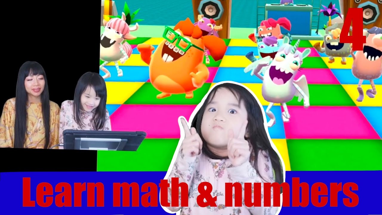 Math Tango | EP4 | Learn math, numbers, and collect monsters with Ella and Mommy
