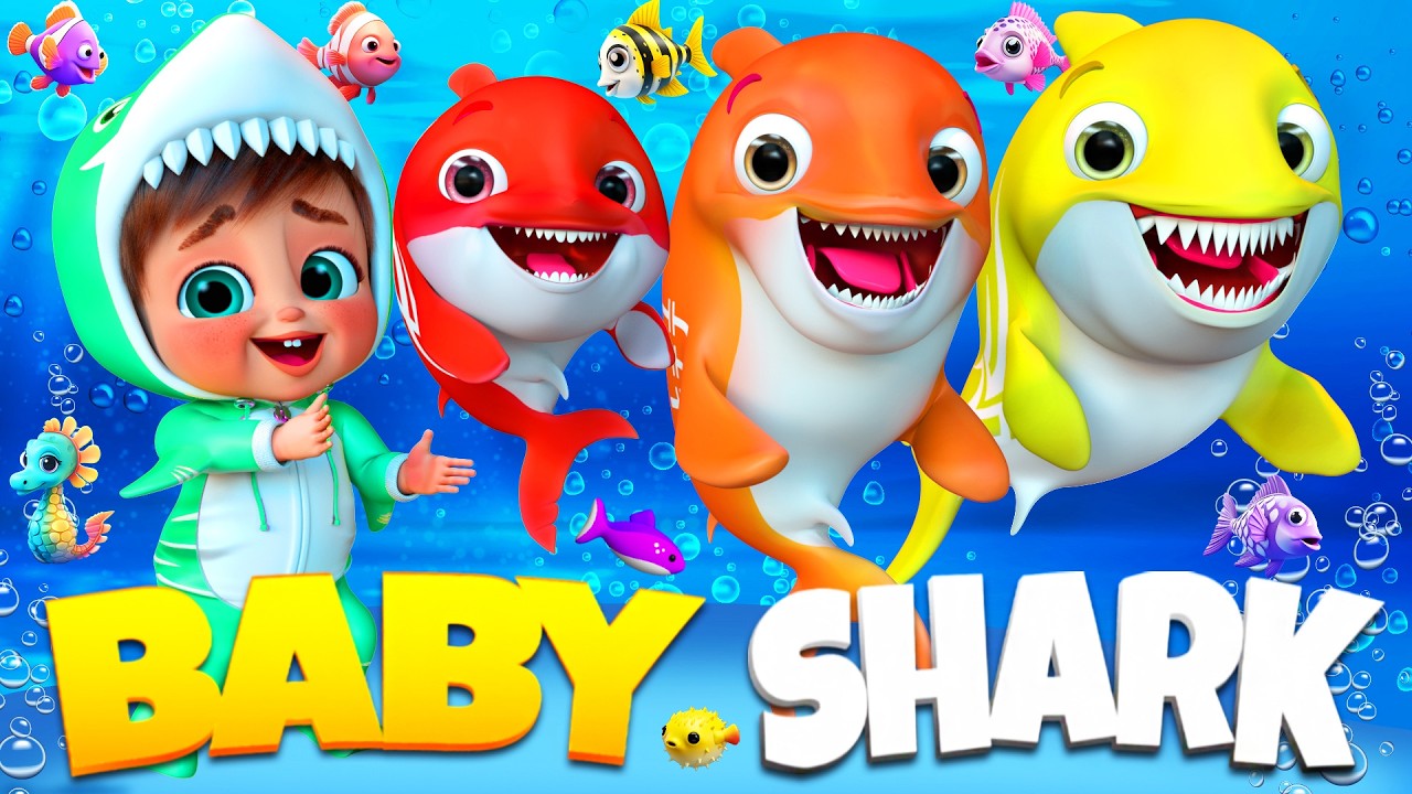 Doo Doo Baby Shark Bubble Fun - Nursery Rhymes & Kids Songs #nurseryrhymes #babyshark