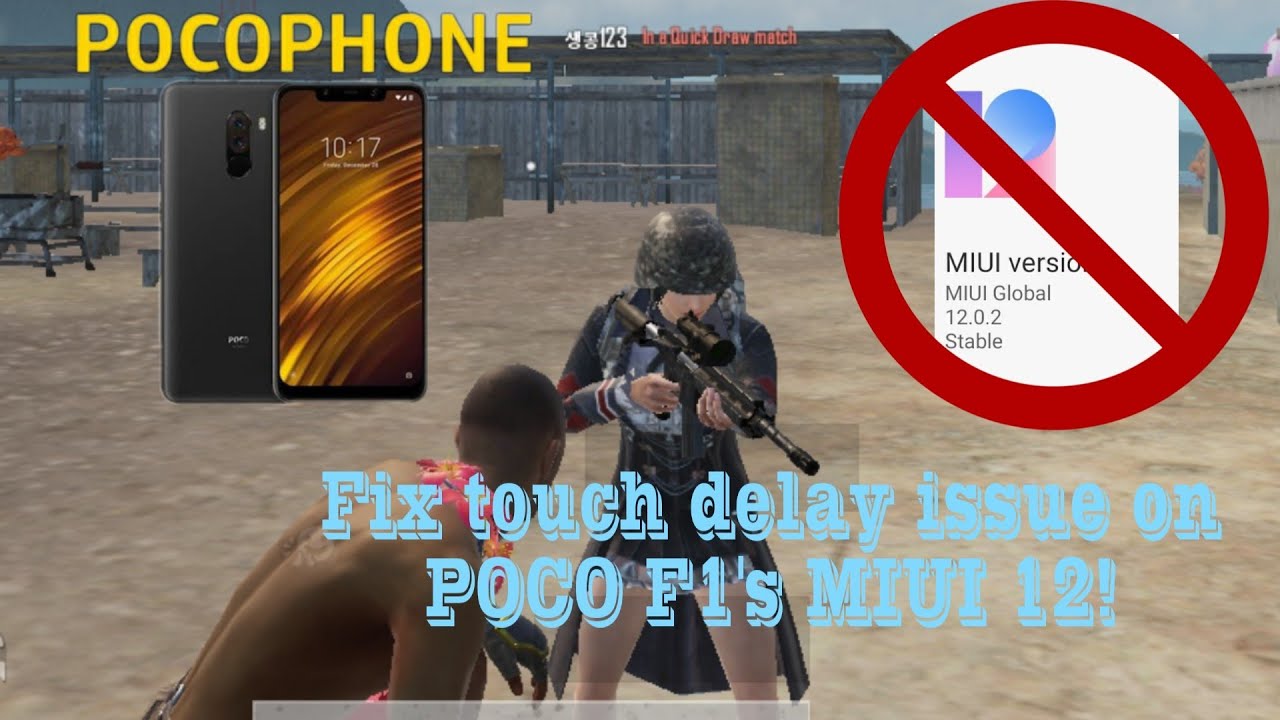 HOW TO FIX TOUCH DELAY/DELAYED TOUCH RESPONSE IN POCO F1 MIUI 12 | VERY EASY STEPS!