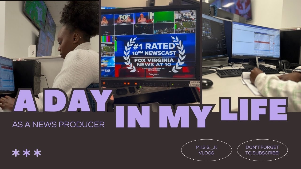 A Day In The Life Of A News Producer