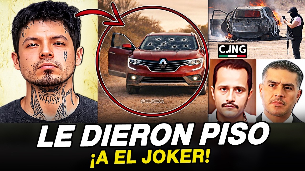ABATEN a “EL JOKER” y a 3 ESCOLTAS: ERA JEFE de PISTOLEROS del MENCHO en COLIMA.