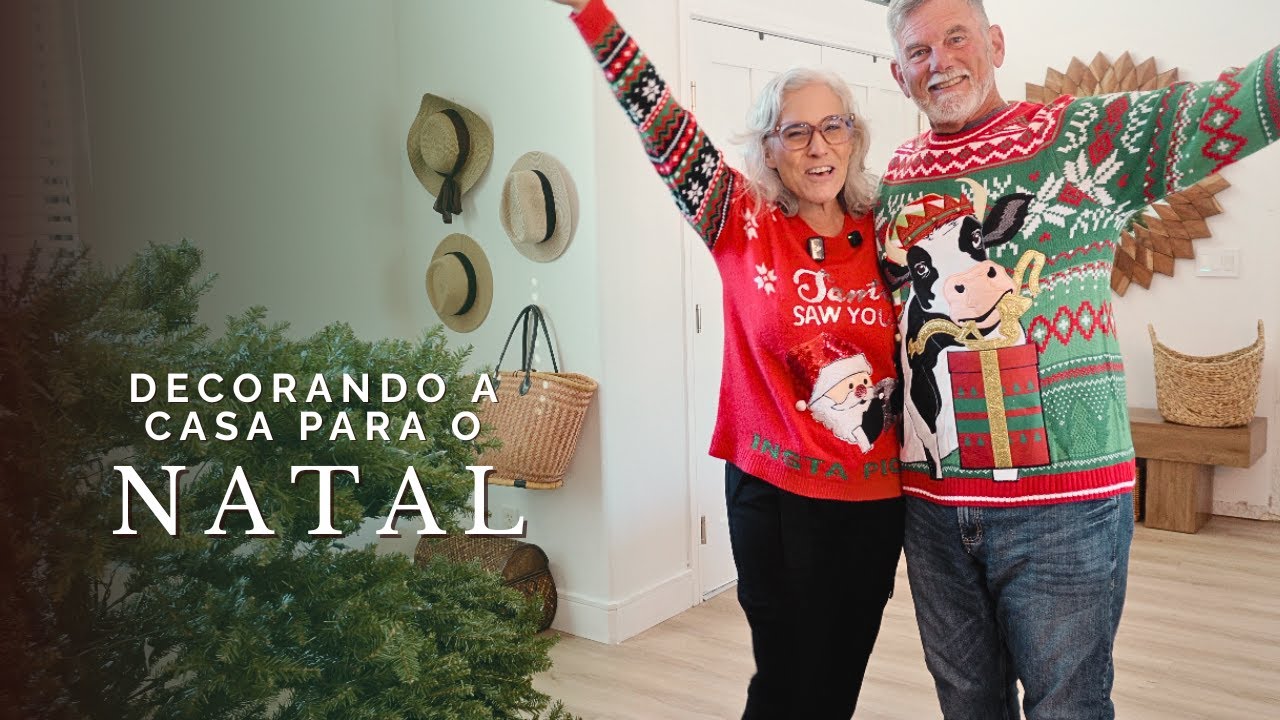 Começamos a Decoração de Natal! 2025🎄