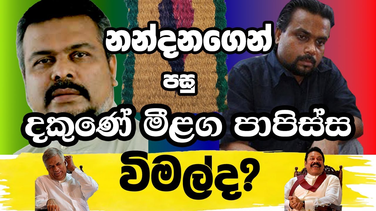 දකුණේ මීළග පාපිස්ස විමල් ද? #NandanaGunathilaka #srilankapolitics  #wimalweerawansa