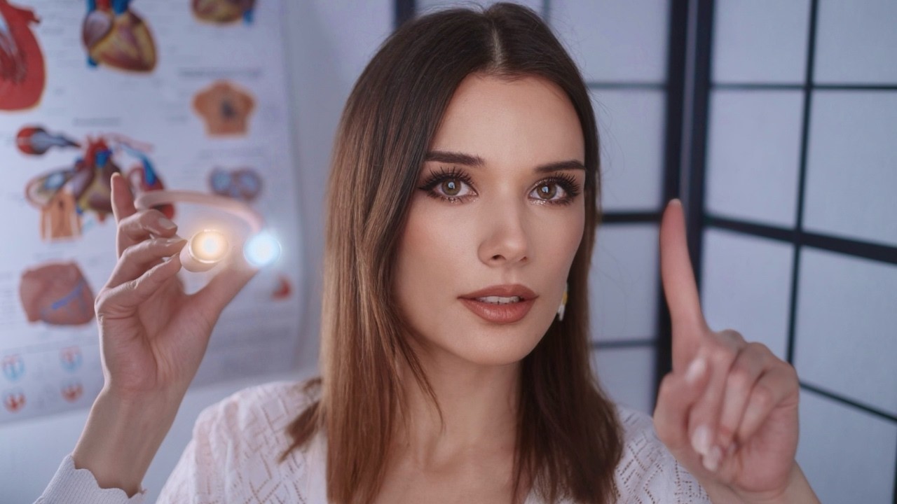 ASMR Detailed Eye and Sensory Exam For Sleep