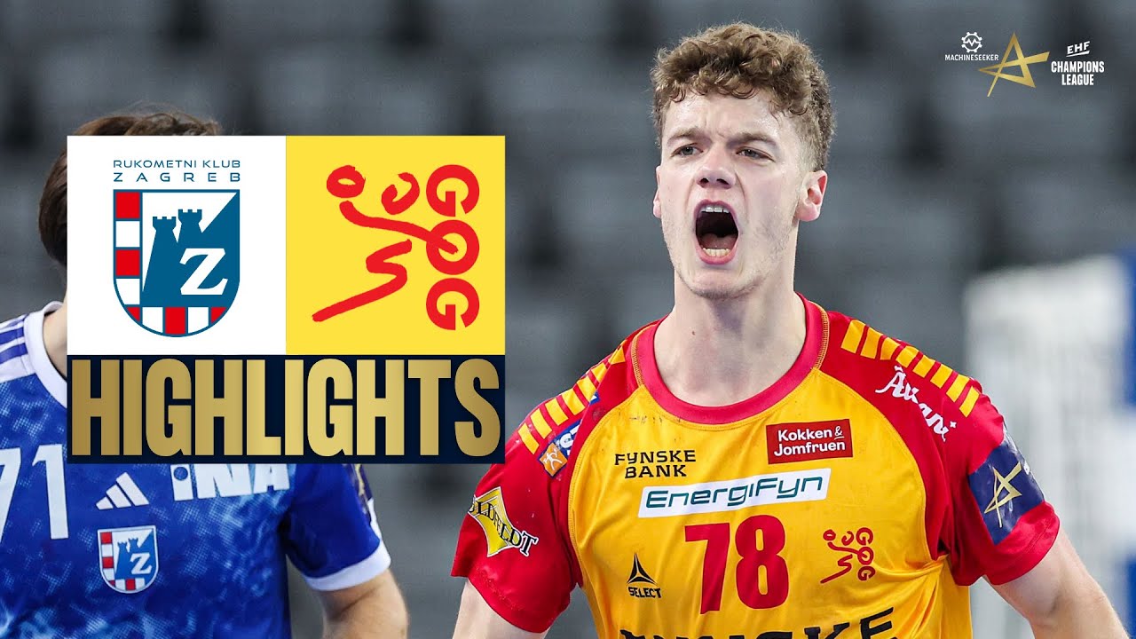 HC Zagreb 🆚 GOG  | HIGHLIGHTS | Machineseeker EHF Champions League 2025/26