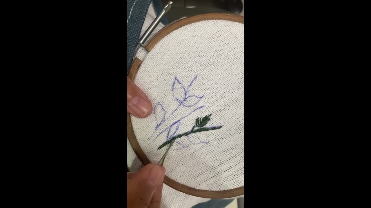 New embroidery tutorial #handembroidery 