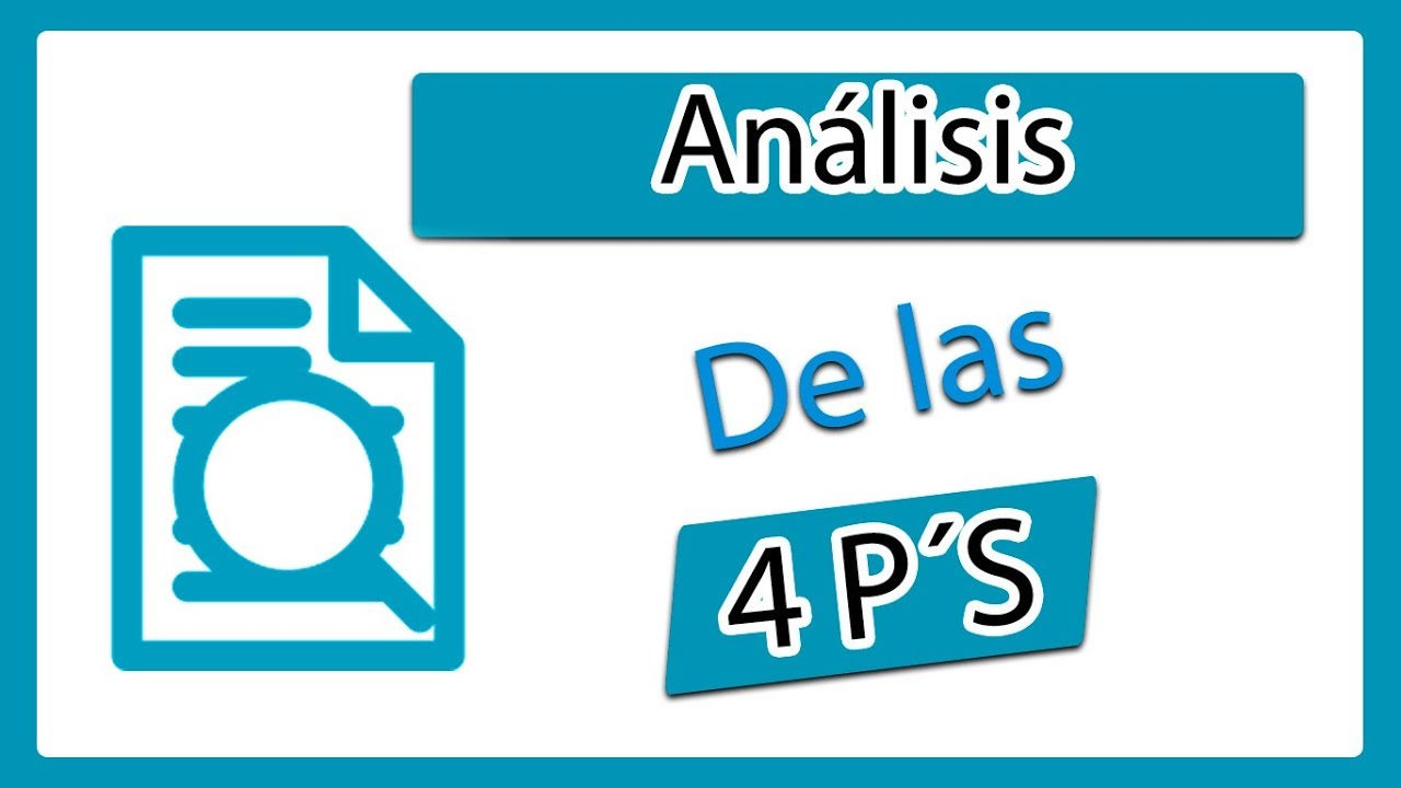 ANÁLISIS de las 4P´S 🤔 del MARKETING / EN LOS NEGOCIOS 📝