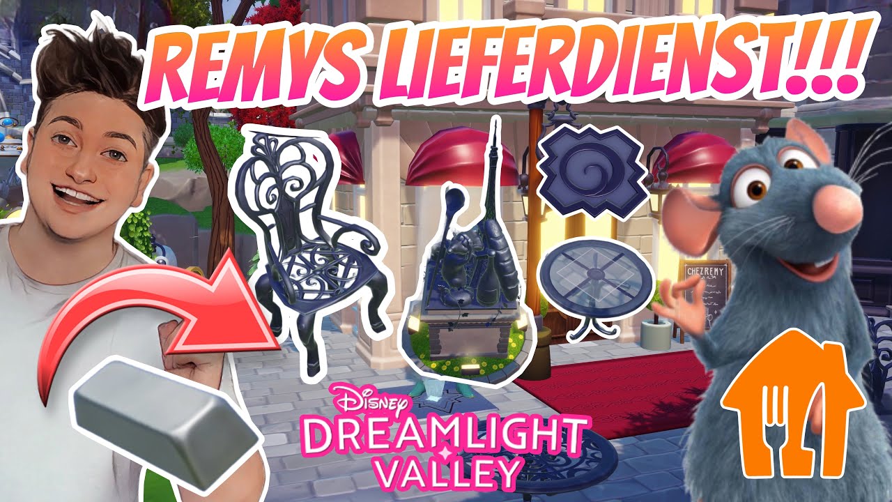 SCHMIEDEEISEN braucht man NICHT!!! 😍 REMYS neuer LIEFERDIENST | Disney Dreamlight Valley