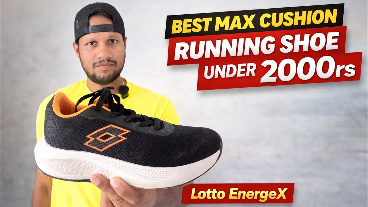 Lotto EnergeX - Best Max Cushion Running Shoe Under 2000