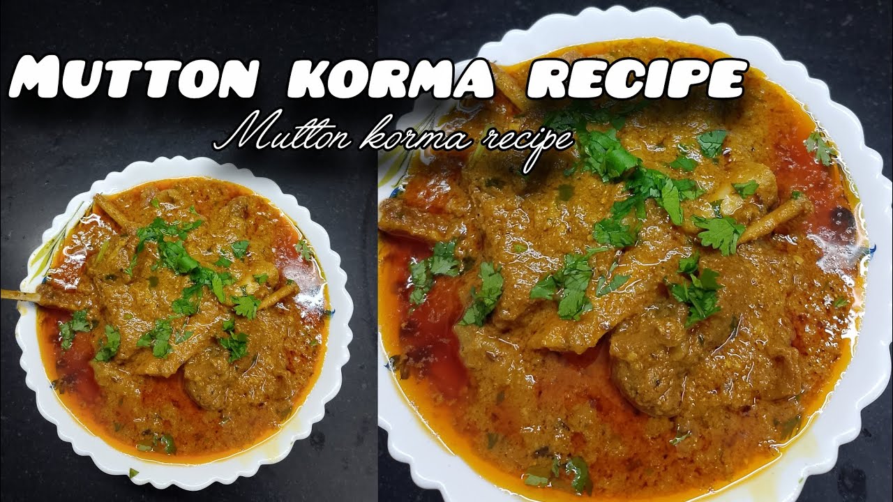 Mutton korma recipe in zoya style 🤩