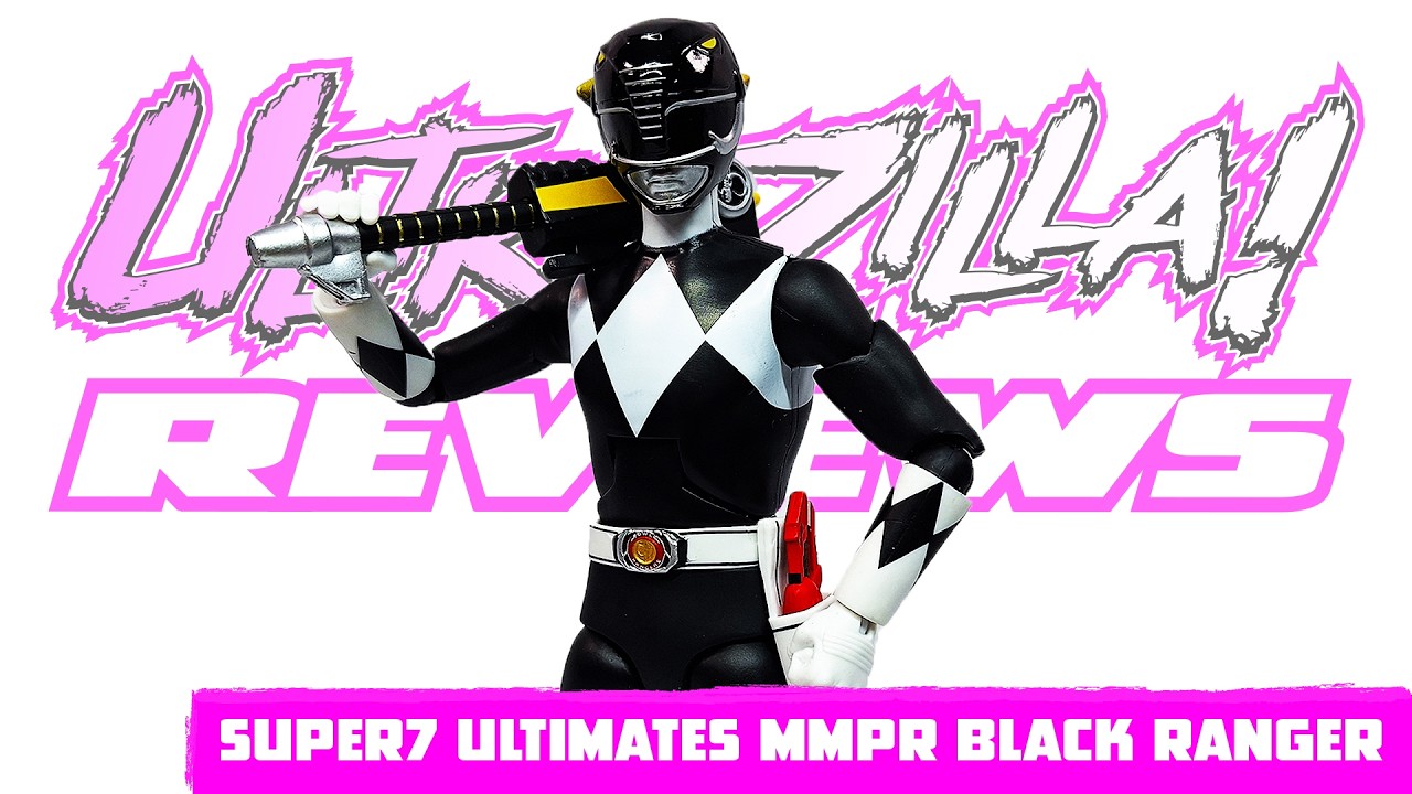 SUPER7 ULTIMATES MMPR BLACK RANGER | Review 2631