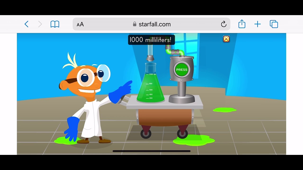 Starfall’s Monster Maker! (Green Monster)